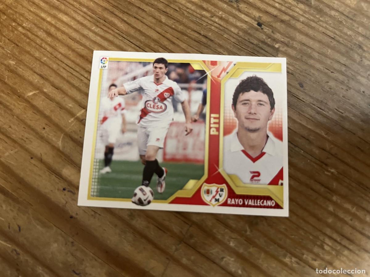 Cromos de F&uacute;tbol: CROMO SIN PEGAR NUNCA PEGADO ALBUM LIGA ESTE 11 12 2011 2012 RAYO VALLECANO # 14 PITI