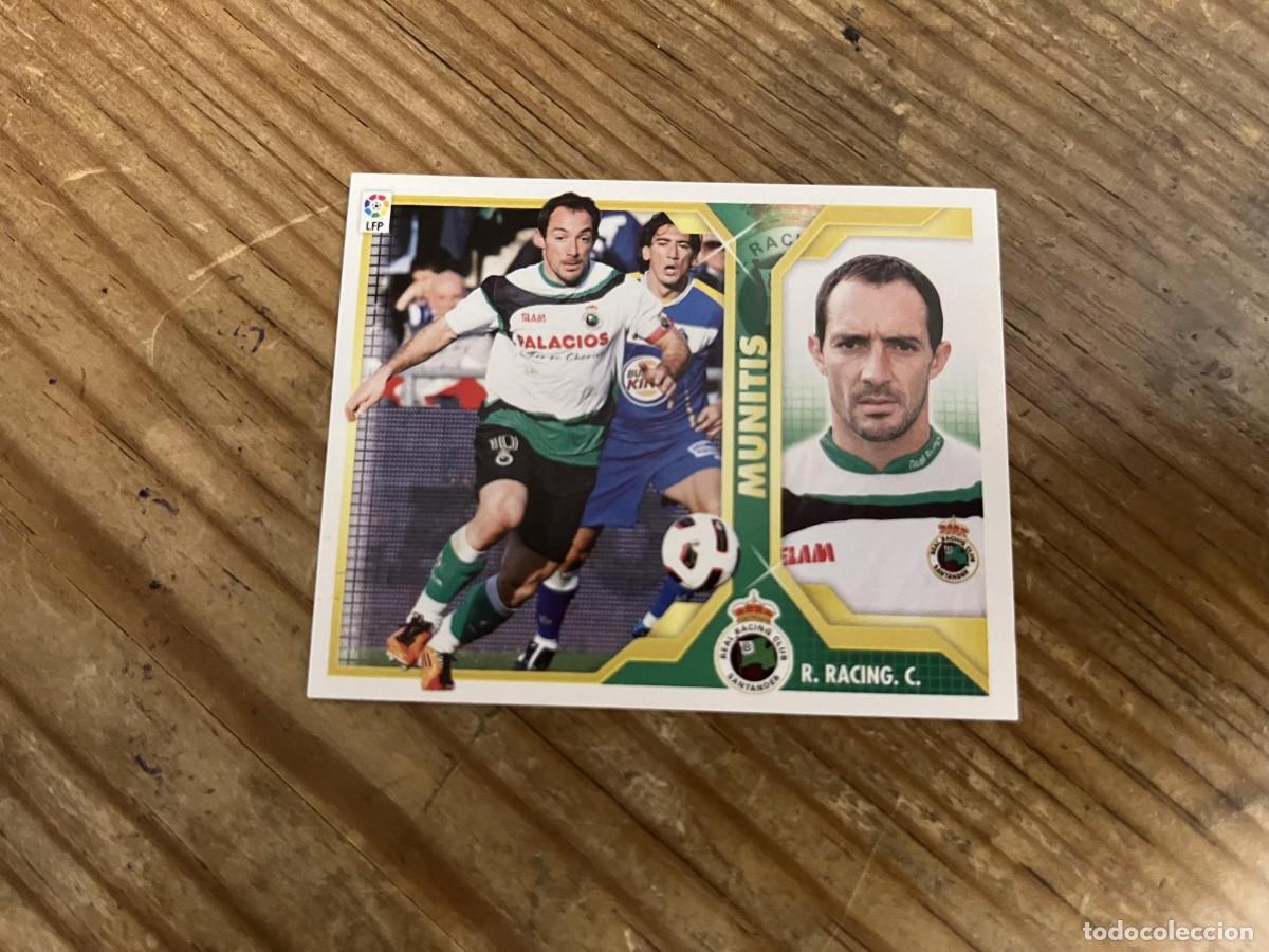 Football Stickers: CROMO SIN PEGAR NUNCA PEGADO ALBUM LIGA ESTE 11 12 2011 2012 RACING SANTANDER # 15 MUNITIS