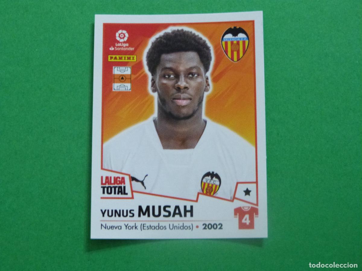 Cromos de f&uacute;tbol: CROMO FUTBOL MUSAH VALENCIA C.F. SIN PEGAR N&ordm; 388 LA LIGA TOTAL 2022-2023/22-23 PANINI
