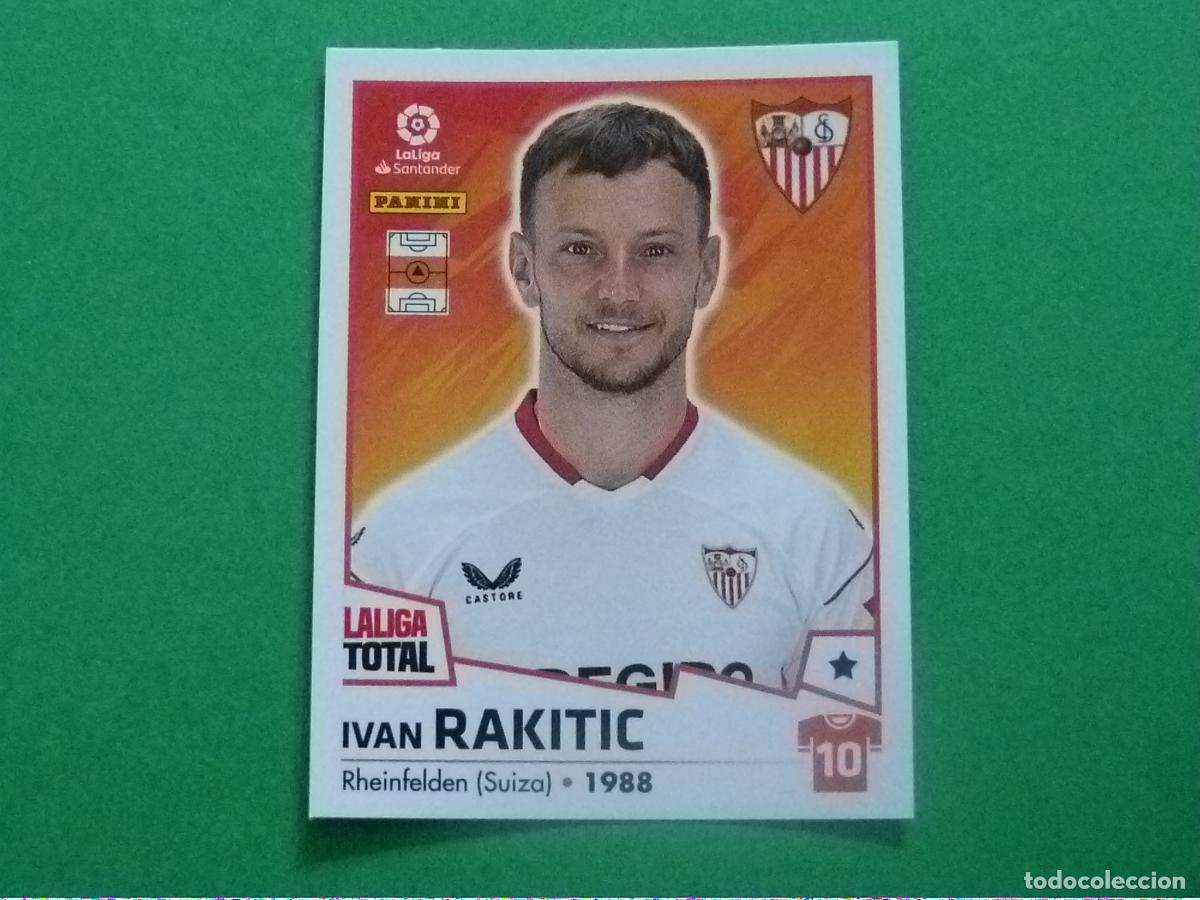 Figurine di Calcio: CROMO FUTBOL RAKITIC SEVILLA F.C. SIN PEGAR N&ordm; 367 LA LIGA TOTAL 2022-2023/22-23 PANINI