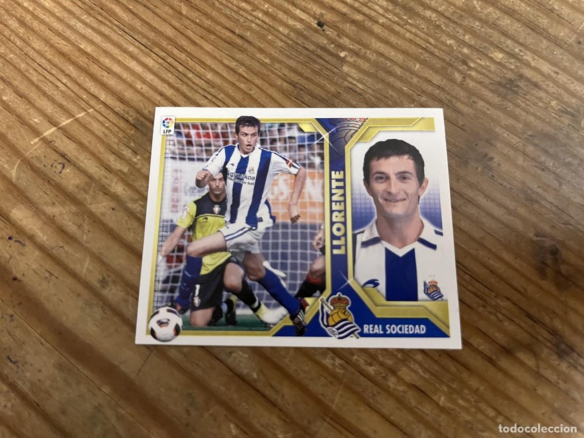 Figurine di Calcio: CROMO SIN PEGAR NUNCA PEGADO ALBUM LIGA ESTE 11 12 2011 2012 REAL SOCIEDAD # 15 LLORENTE