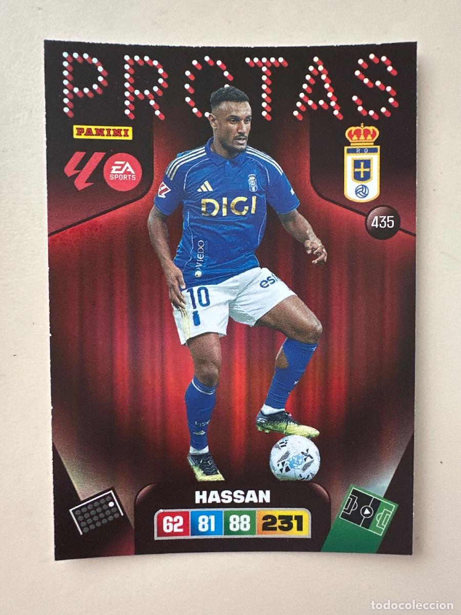 Figurine di Calcio: 435 Haissem Hassan, Real Oviedo, Protas, Panini Adrenalyn XL La Liga 2025 2026 25 26