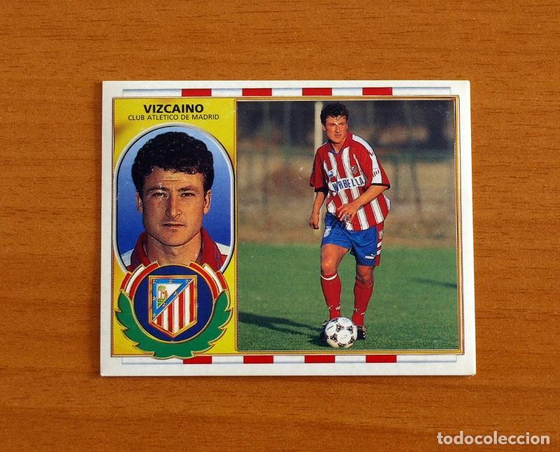 Cromos de f&uacute;tbol: Atletico Madrid - Vizcaino - Ediciones Este Liga 1996-1997, 96-97 - Nunca pegado