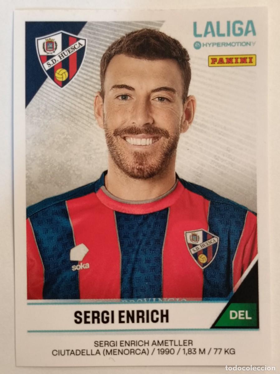 Figurine di Calcio: #267 SERGI ENRICH S.D. HUESCA LIGA HYPERMOTION 24/25 PANINI