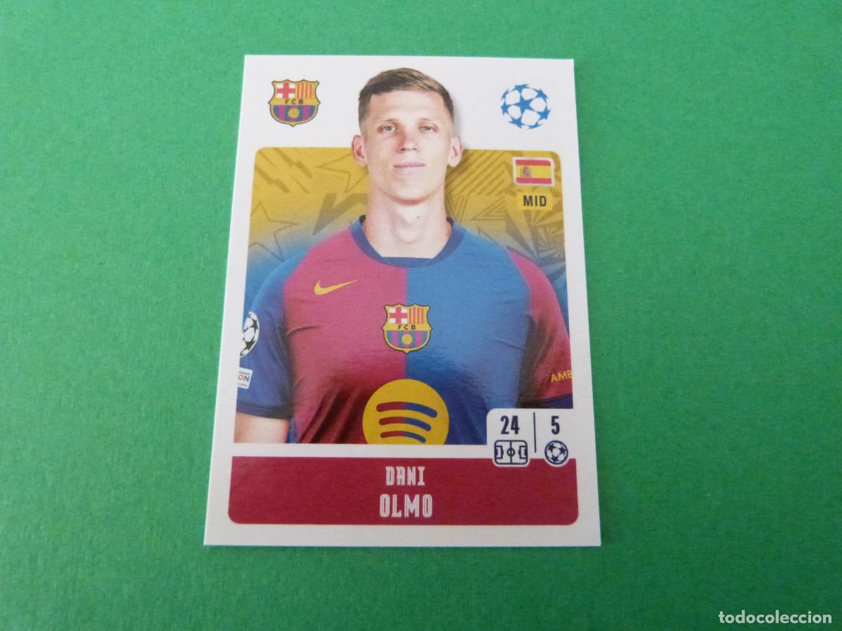 Cromos de Futebol: CROMO FUTBOL DANI OLMO F.C. BARCELONA SIN PEGAR N&ordm; 169 CHAMPIONS LEAGUE 2024-2025/24-25 TOPPS