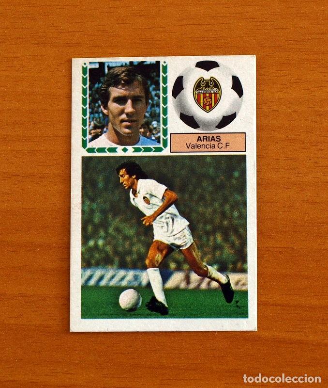 Figurine di Calcio: Valencia - Arias - Ediciones Este Liga 1983-1984, 83-84 - Nunca pegado