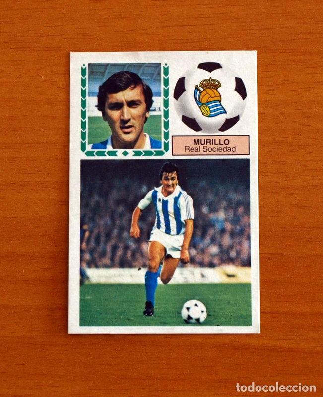 Football Stickers: Real Sociedad - Murillo - Ediciones Este Liga 1983-1984, 83-84 - Nunca pegado