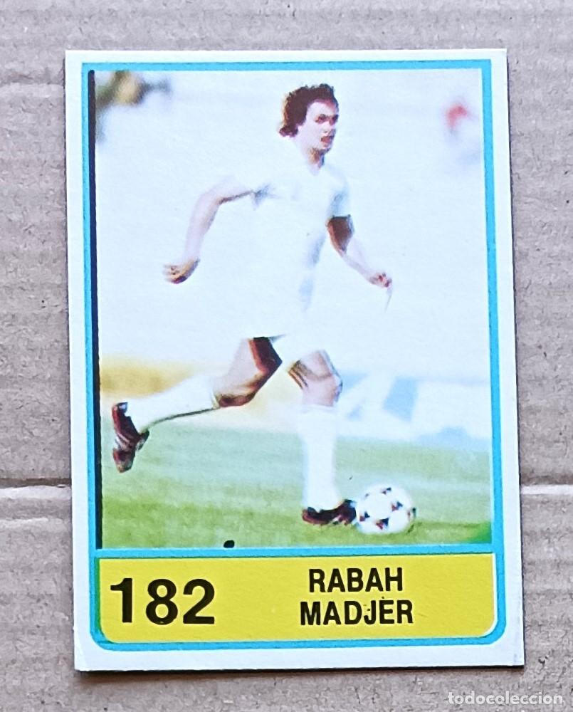Cromos de F&uacute;tbol: CROMO RABAH MADJER VALENCIA CF & ARGELIA THE STARS OF FOOT BALL N&ordm;182 CARD QUARTETT CARTA R149