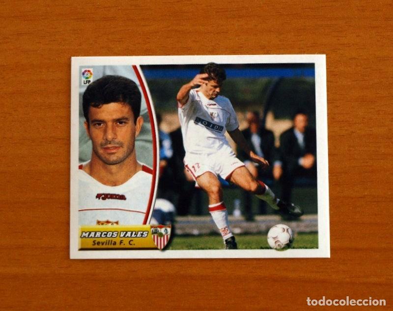 Figurine di Calcio: Sevilla - Marcos Vales - Ediciones Este Liga 2003-2004, 03-04 - Nunca pegado