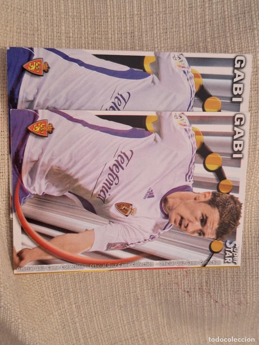 Figurine di Calcio: Alb MUNDICROMO 2010 2011 real Zaragoza gabi superstar 376 error color morado no azul. Leer