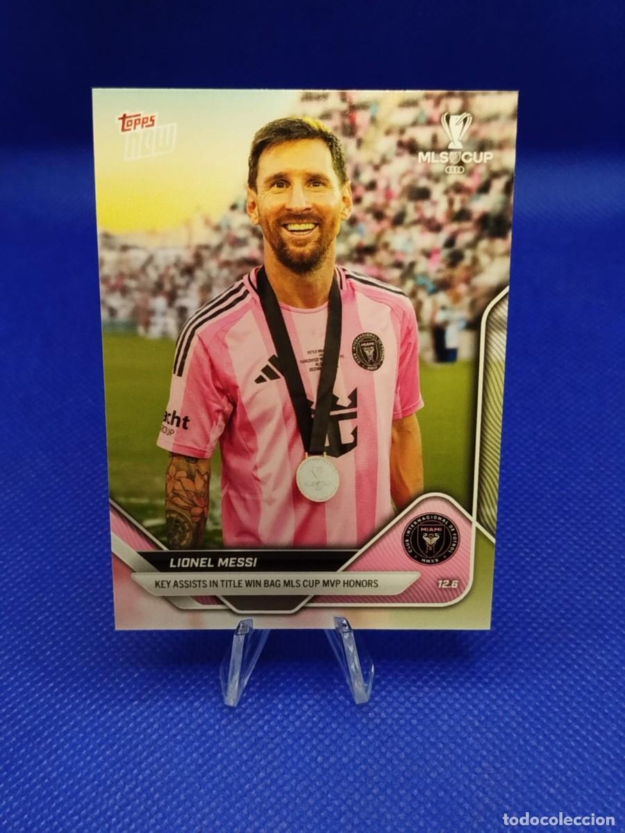 Figurine di Calcio: #144 LIONEL MESSI 06/12/25 TOPPS NOW MLS CUP MVP HONORS 1/9015