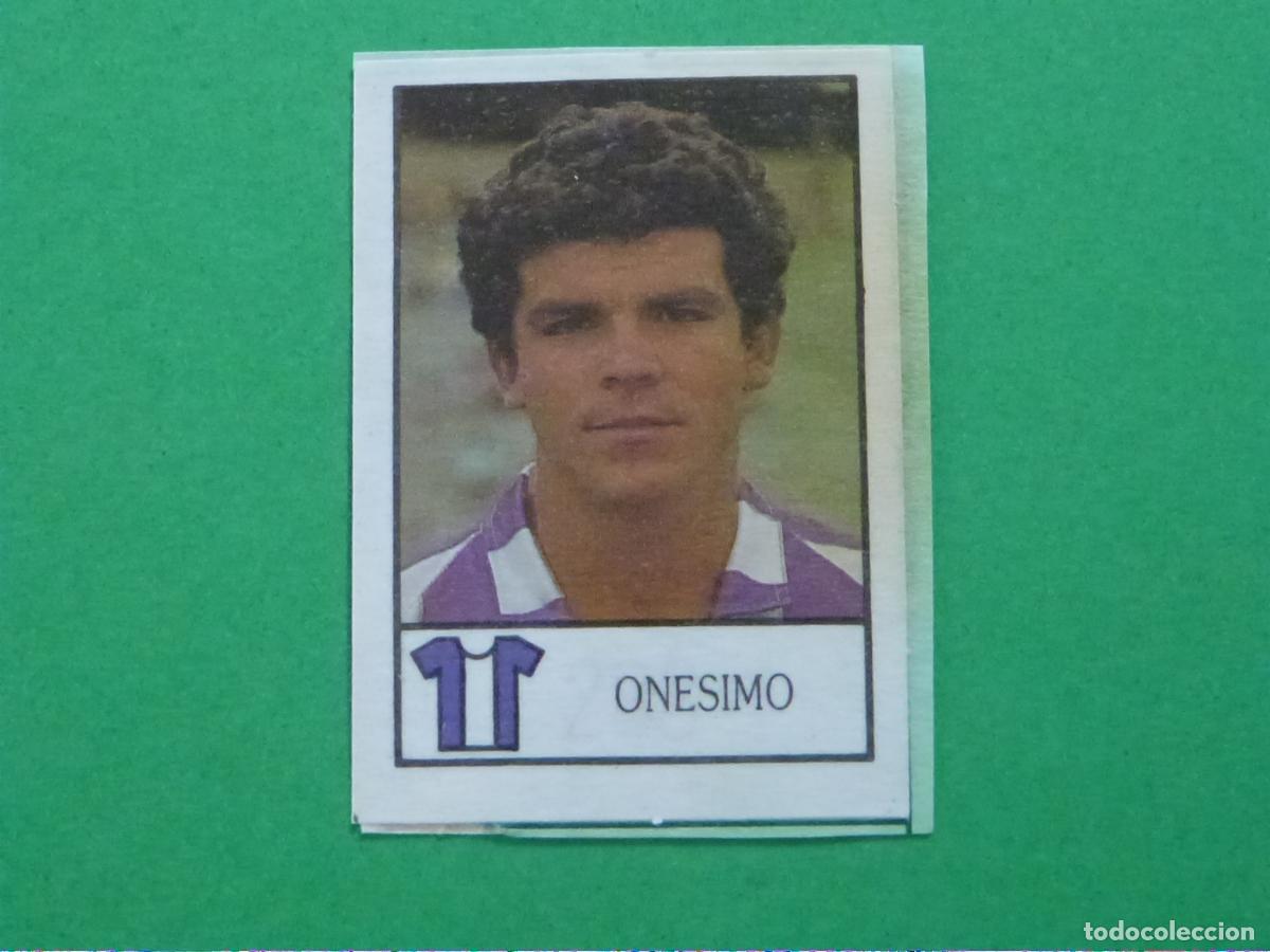 Cromos de F&uacute;tbol: ONESIMO REAL VALLADOLID GUERRI REAL ZARAGOZA RECORTADO N&ordm; 283-298 BOLLYCAO 1987-1988/87-88