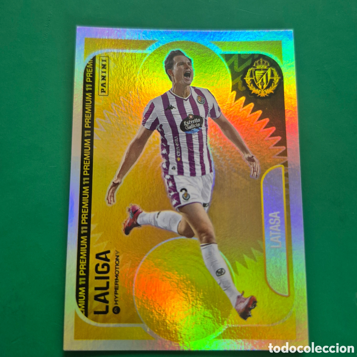 Cartes &agrave; collectionner de Football: CROMO FUTBOL LATASA VALLADOLID PREMIUM 11 SIN PEGAR LIGA HYPERMOTION 2 DIVISION 2025-2026/25-26
