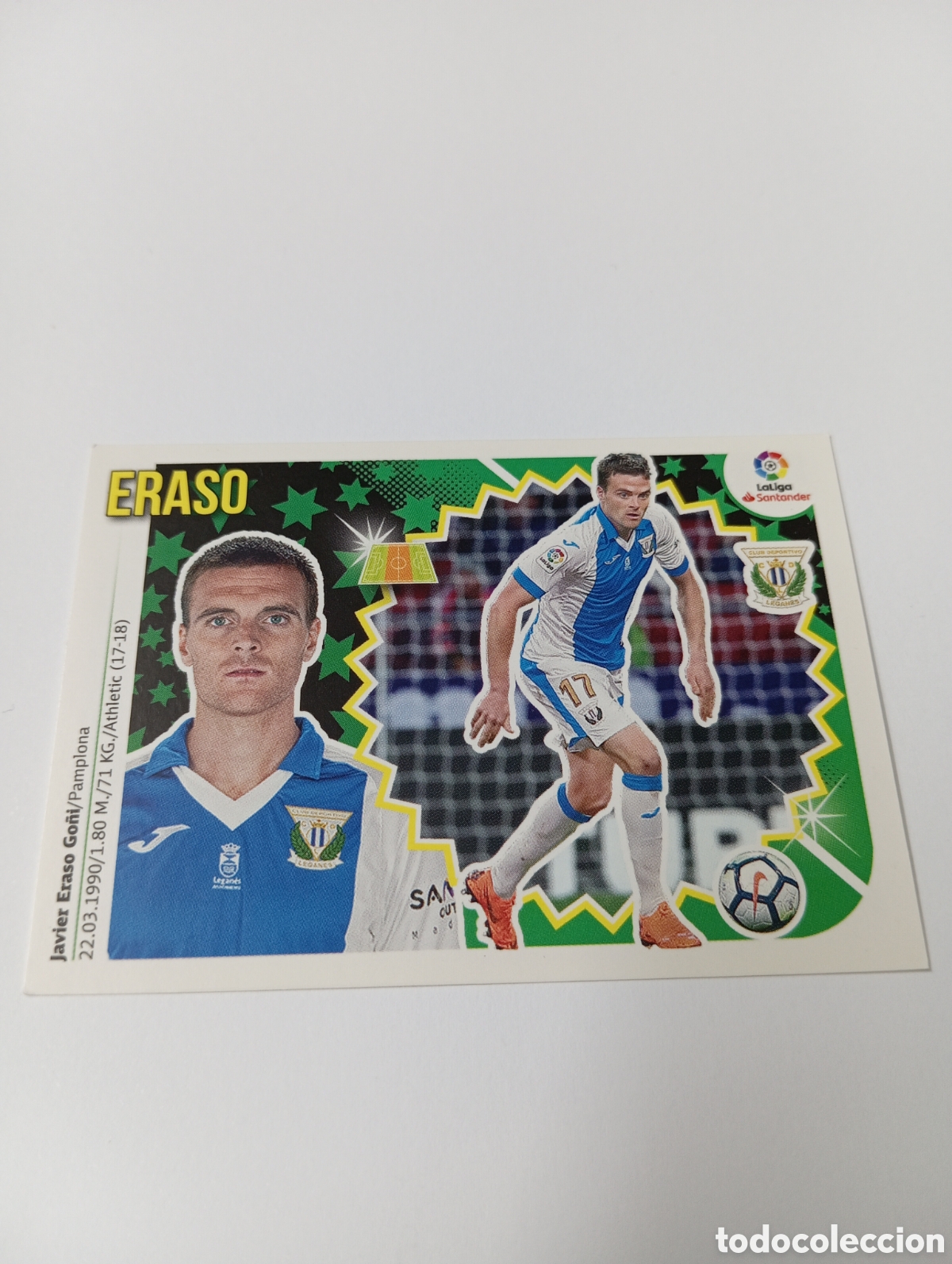 Fu&szlig;ball-Sticker: Eraso 11 A Legan&eacute;s liga este 18-19 panini 2018 2019