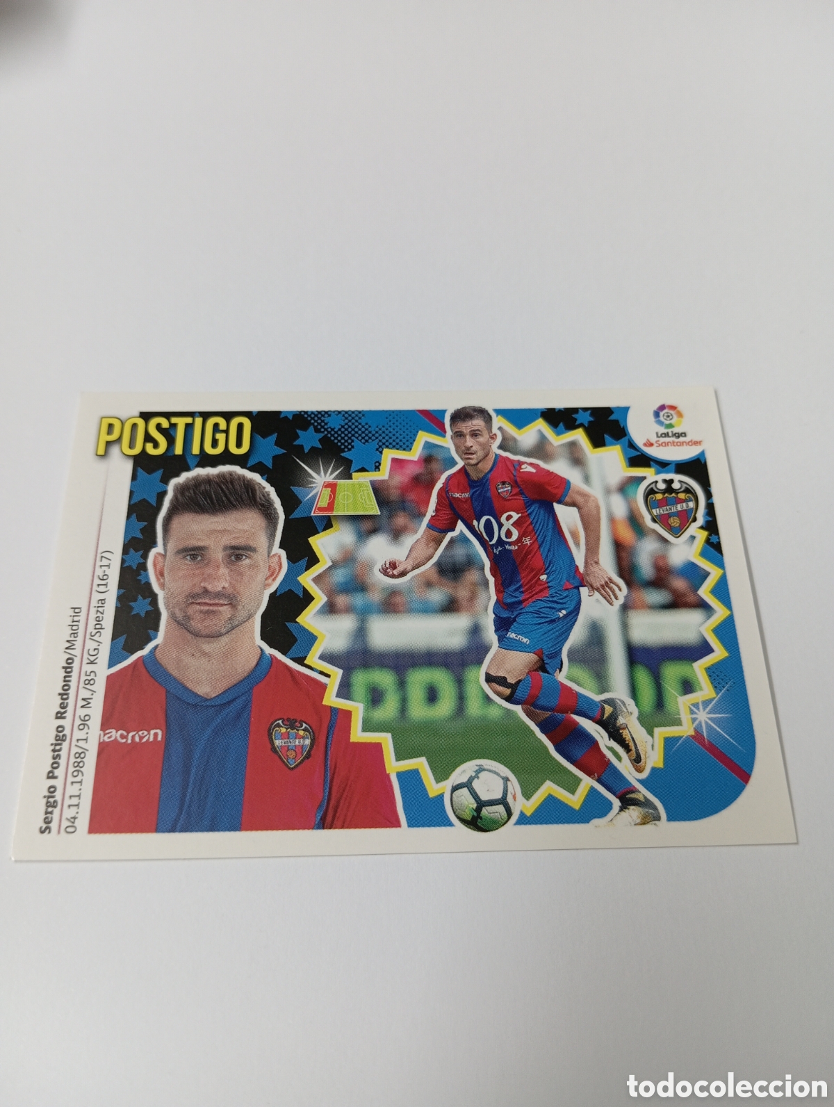 Fu&szlig;ball-Sticker: Postigo 4 Levante liga este 18-19 panini 2018 2019
