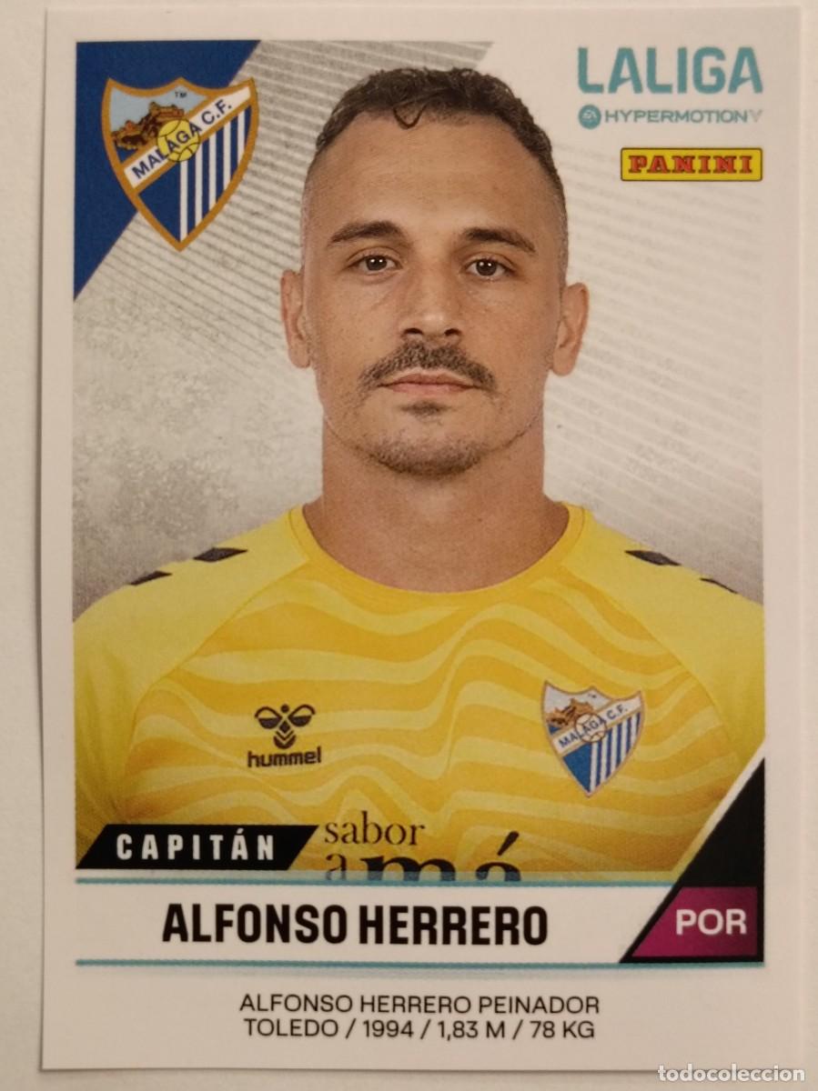 Figurine di Calcio: #289 ALFONSO HERRERO MALAGA C.F. LIGA HYPERMOTION 24/25 PANINI