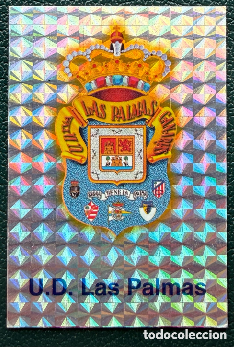 Cromos de F&uacute;tbol: 211 ESCUDO UD LAS PALMAS FICHAS ALBUM MUNDICROMO 2001 2002 01 02