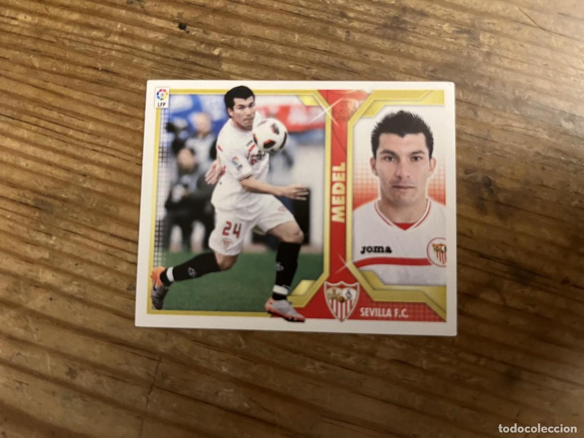 Figurine di Calcio: CROMO SIN PEGAR NUNCA PEGADO ALBUM LIGA ESTE 11 12 2011 2012 SEVILLA # 8 MEDEL