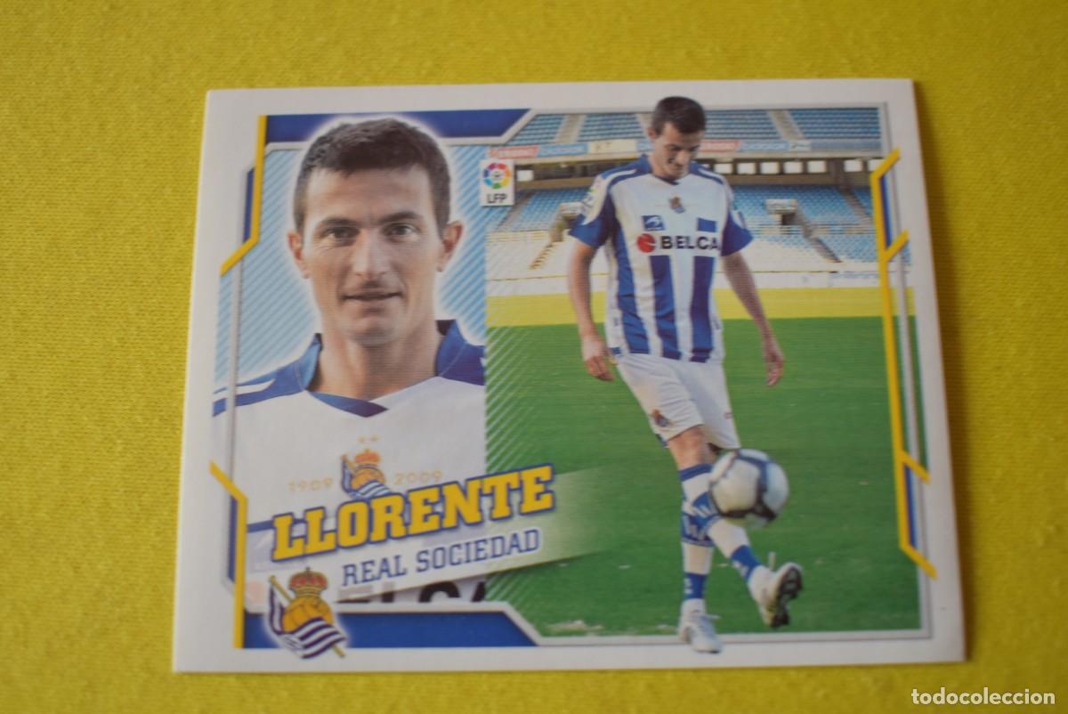 Figurine di Calcio: Cromo Liga 2010 2011. 10 11. Llorente. Real Sociedad. N &ordm; 16. Colecciones ESTE. Sin pegar