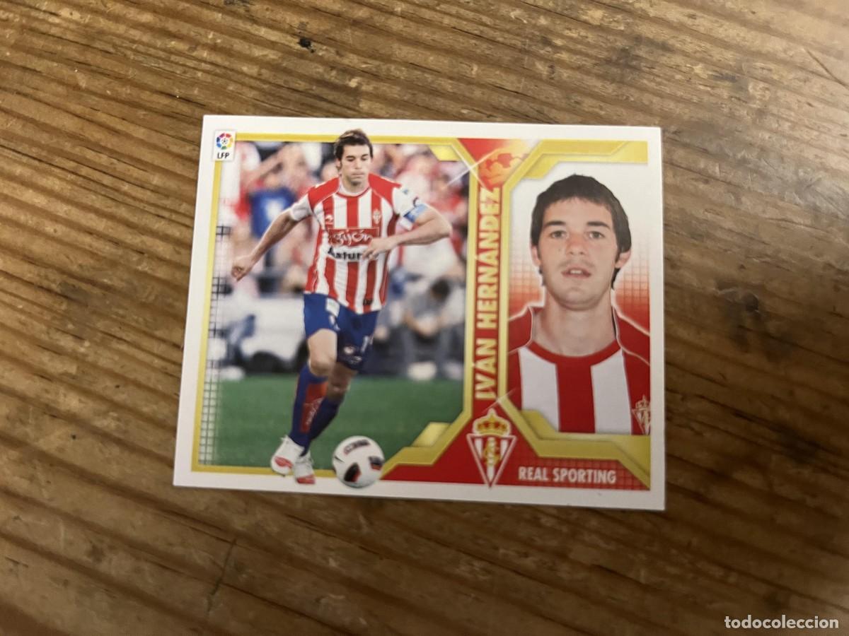 Cromos de F&uacute;tbol: CROMO SIN PEGAR NUNCA PEGADO ALBUM LIGA ESTE 11 12 2011 2012 SPORTING GIJON # 4 IVAN HERNANDEZ
