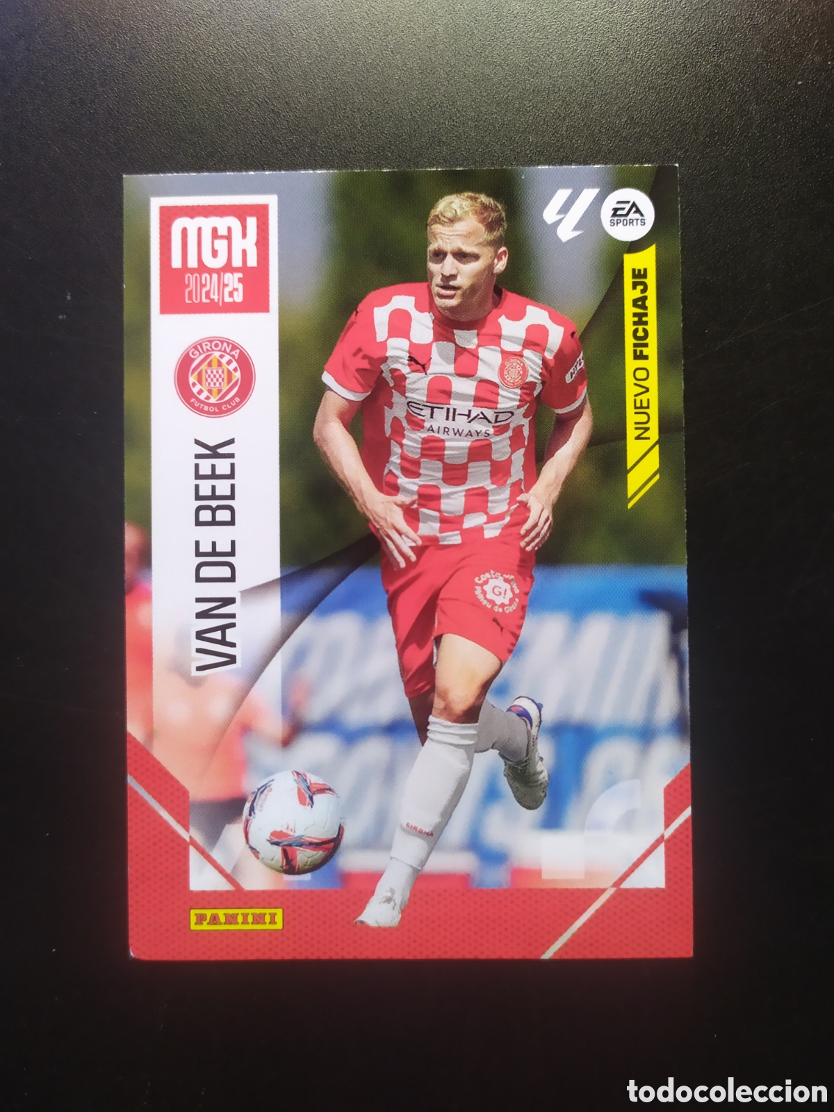 Cromos de f&uacute;tbol: Megacracks 2024 2025 24 25 panini Van De Beek fichaje n&deg; 452 Girona