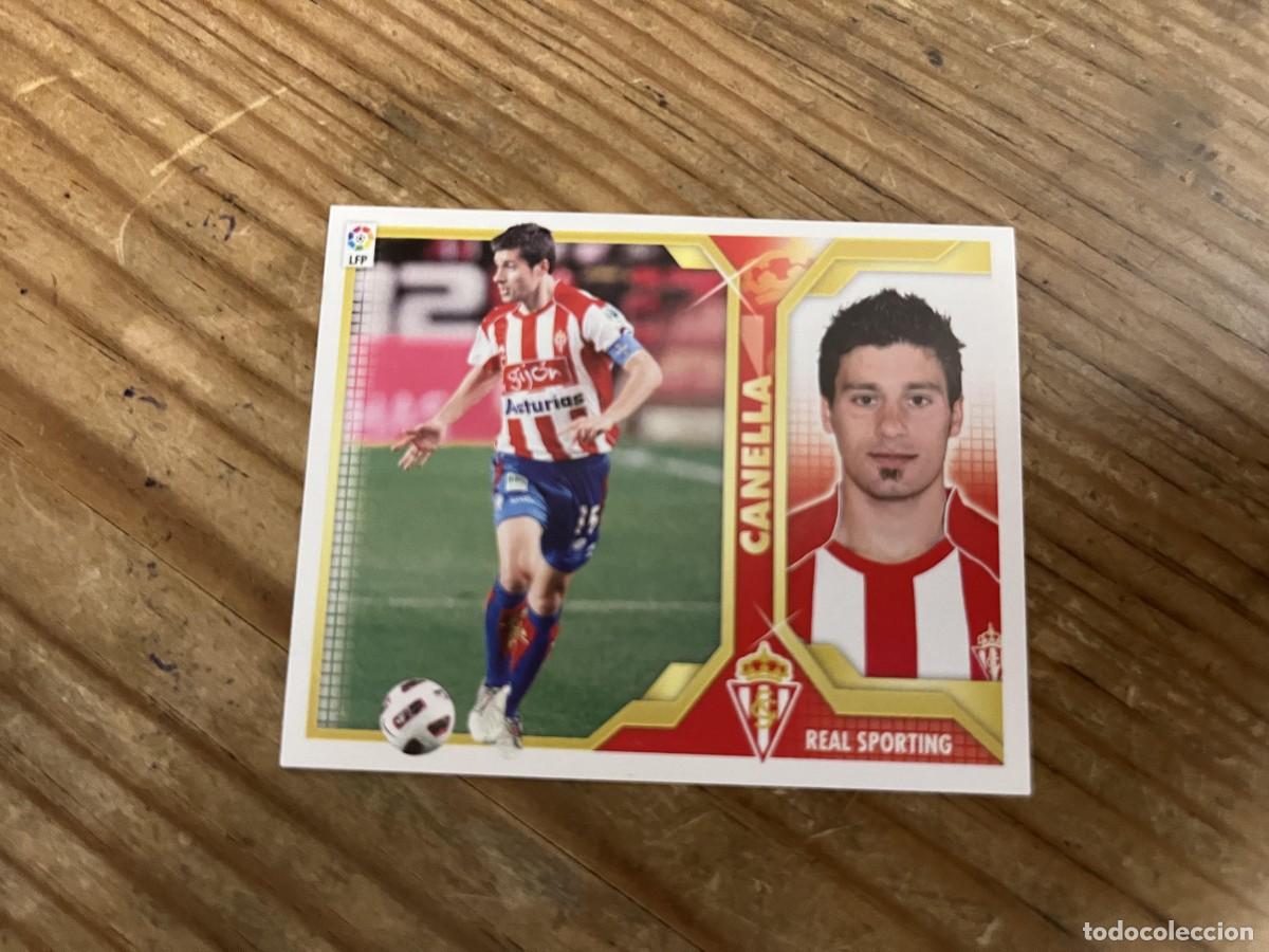 Figurine di Calcio: CROMO SIN PEGAR NUNCA PEGADO ALBUM LIGA ESTE 11 12 2011 2012 SPORTING GIJON # 7A CANELLA