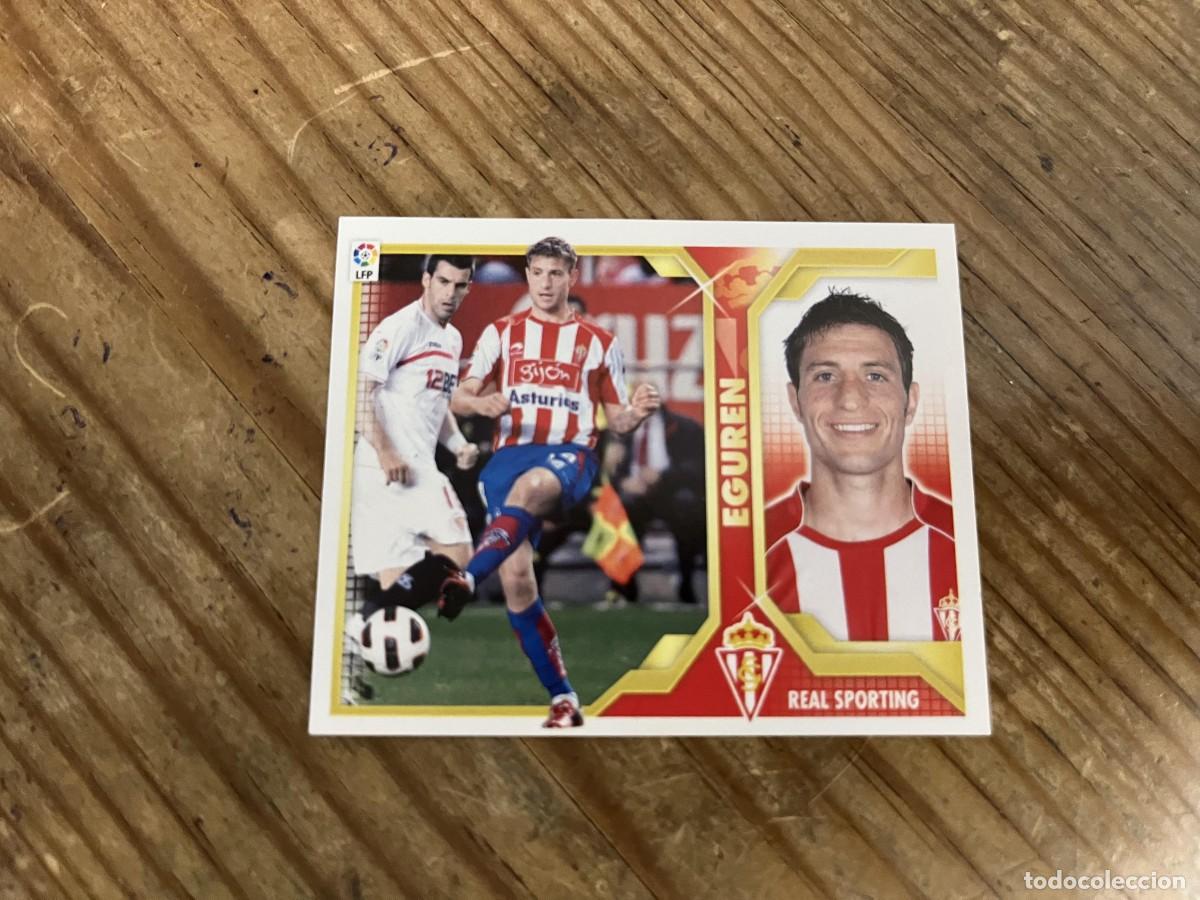 Cromos de F&uacute;tbol: CROMO SIN PEGAR NUNCA PEGADO ALBUM LIGA ESTE 11 12 2011 2012 SPORTING GIJON # 8A EGUREN