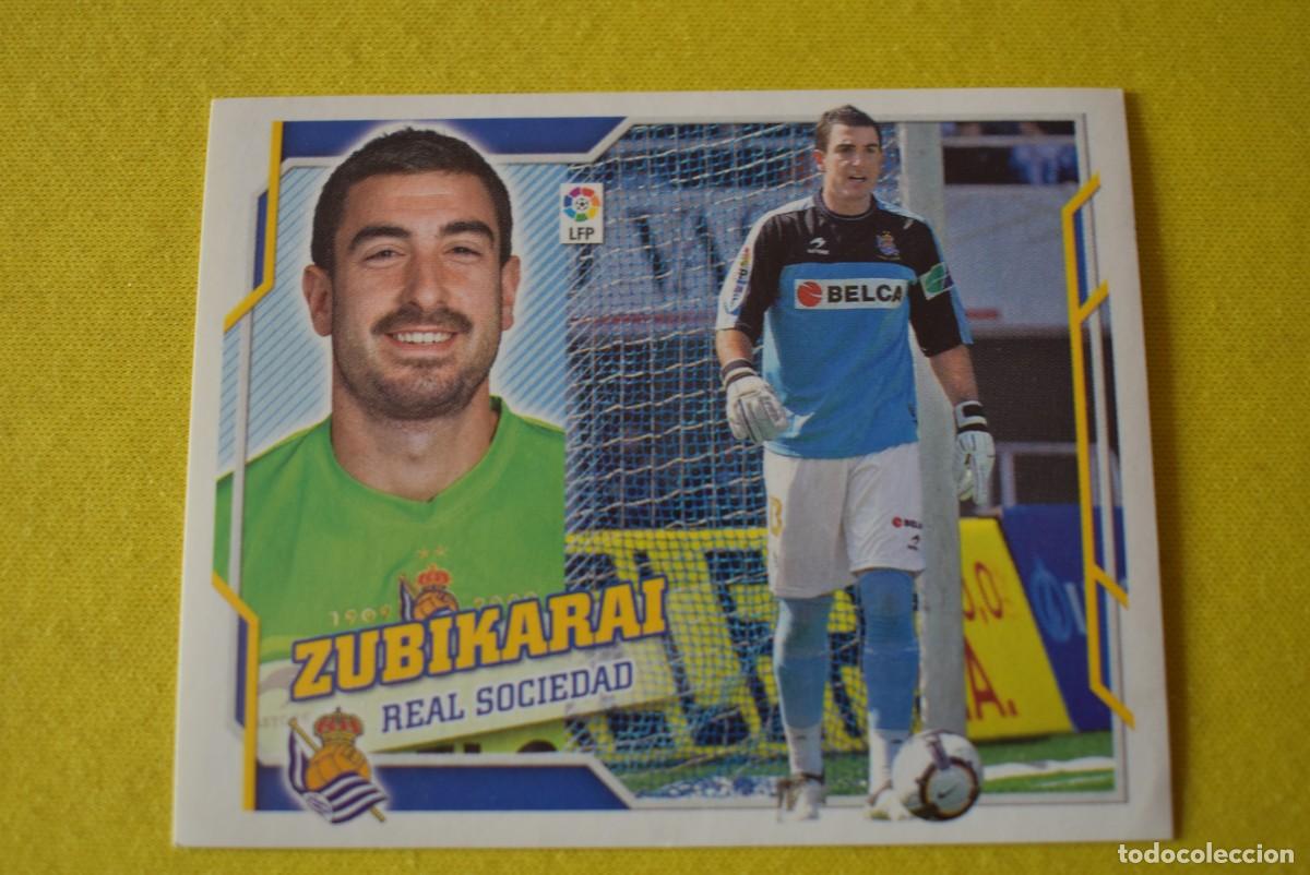 Figurine di Calcio: Cromo Liga 2010 2011. 10 11. Zubikarai. Real Sociedad. N &ordm; 2. Colecciones ESTE. Sin pegar