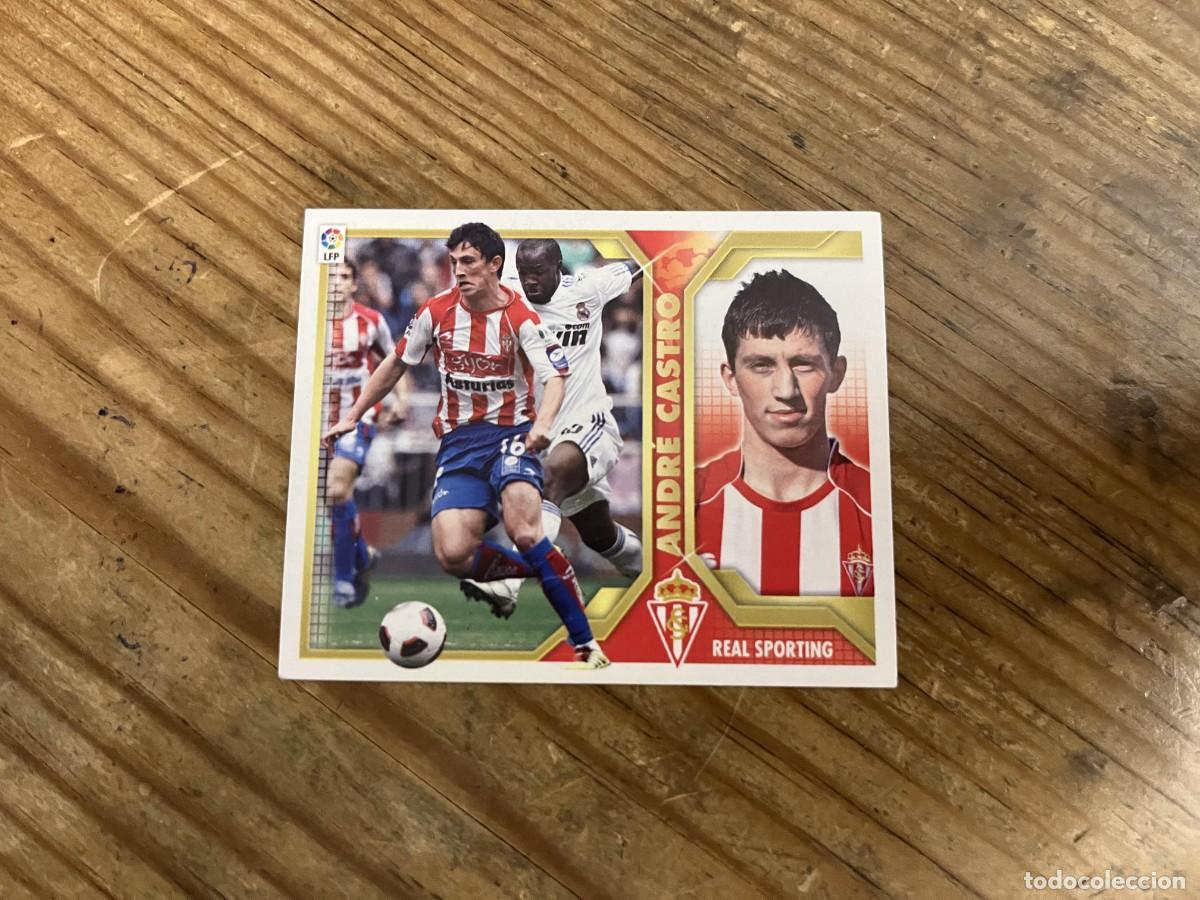 Cromos de F&uacute;tbol: CROMO SIN PEGAR NUNCA PEGADO ALBUM LIGA ESTE 11 12 2011 2012 SPORTING GIJON # 8B ANDRE CASTRO
