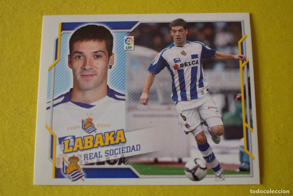 Cromos de F&uacute;tbol: Cromo Liga 2010 2011. 10 11. Labaka. Real Sociedad. N &ordm; 5. Colecciones ESTE. Sin pegar
