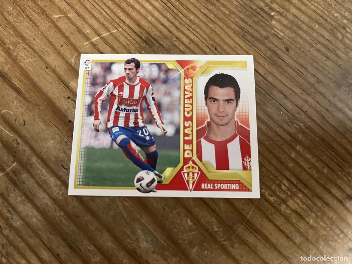 Cromos de F&uacute;tbol: CROMO SIN PEGAR NUNCA PEGADO ALBUM LIGA ESTE 11 12 2011 2012 SPORTING GIJON # 9 DE LAS CUEVAS