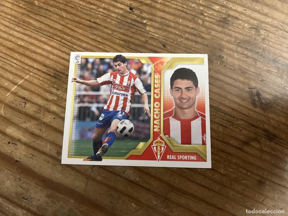 Cromos de F&uacute;tbol: CROMO SIN PEGAR NUNCA PEGADO ALBUM LIGA ESTE 11 12 2011 2012 SPORTING GIJON # 11A NACHO CASES