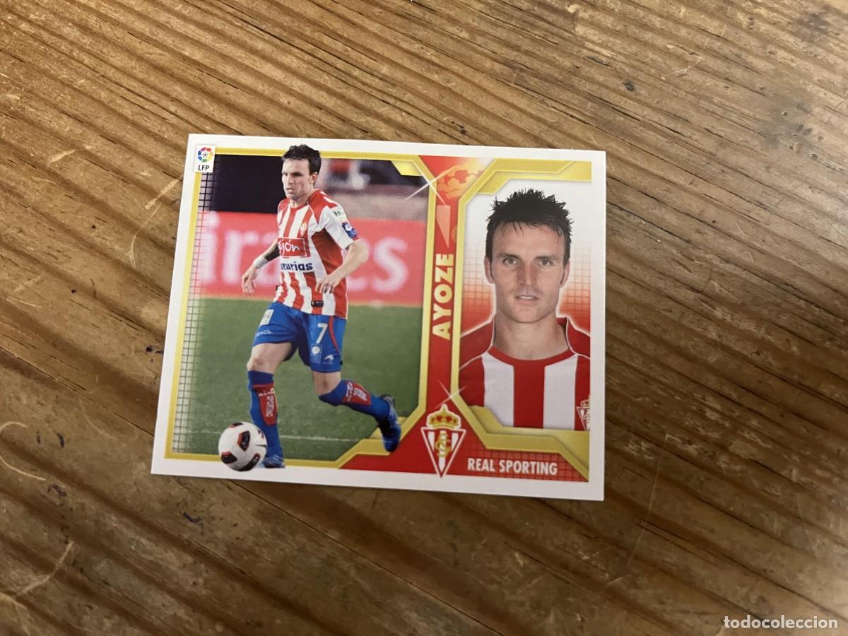 Cromos de F&uacute;tbol: CROMO SIN PEGAR NUNCA PEGADO ALBUM LIGA ESTE 11 12 2011 2012 SPORTING GIJON # 11B AYOZE