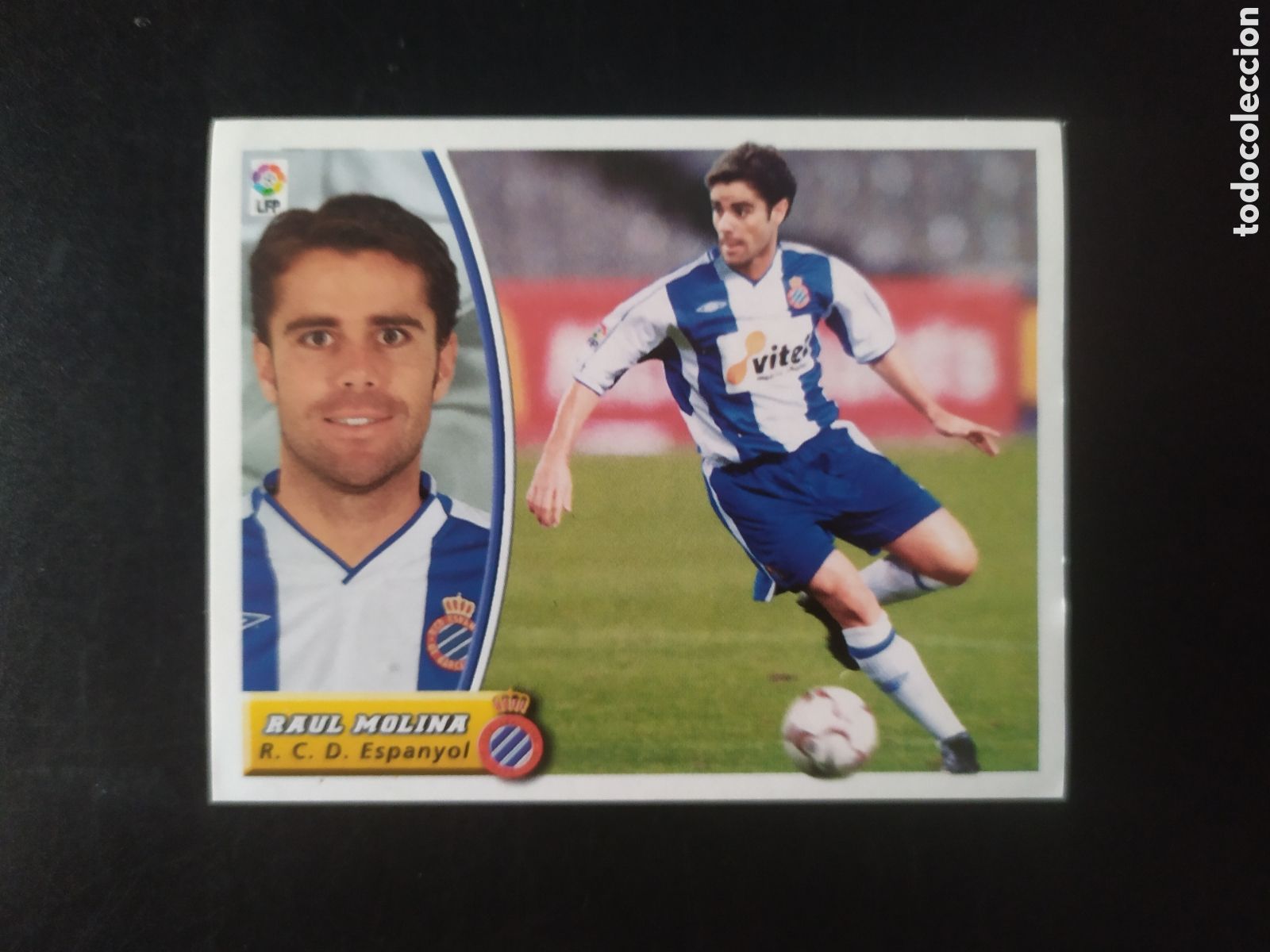 Football Stickers: Liga este 2003 2004 03 04 panini Ra&uacute;l Molina Espanyol