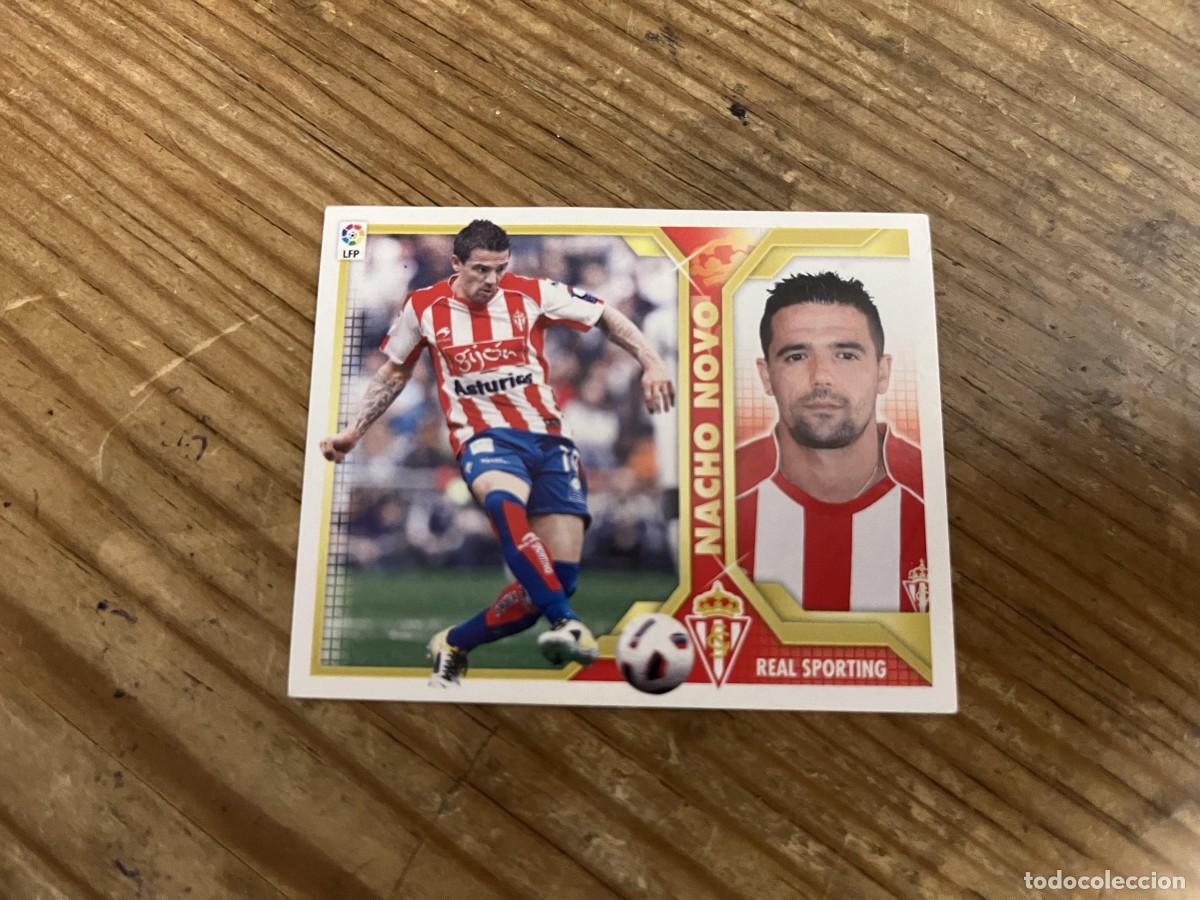 Cromos de F&uacute;tbol: CROMO SIN PEGAR NUNCA PEGADO ALBUM LIGA ESTE 11 12 2011 2012 SPORTING GIJON # 14A NACHO NOVO