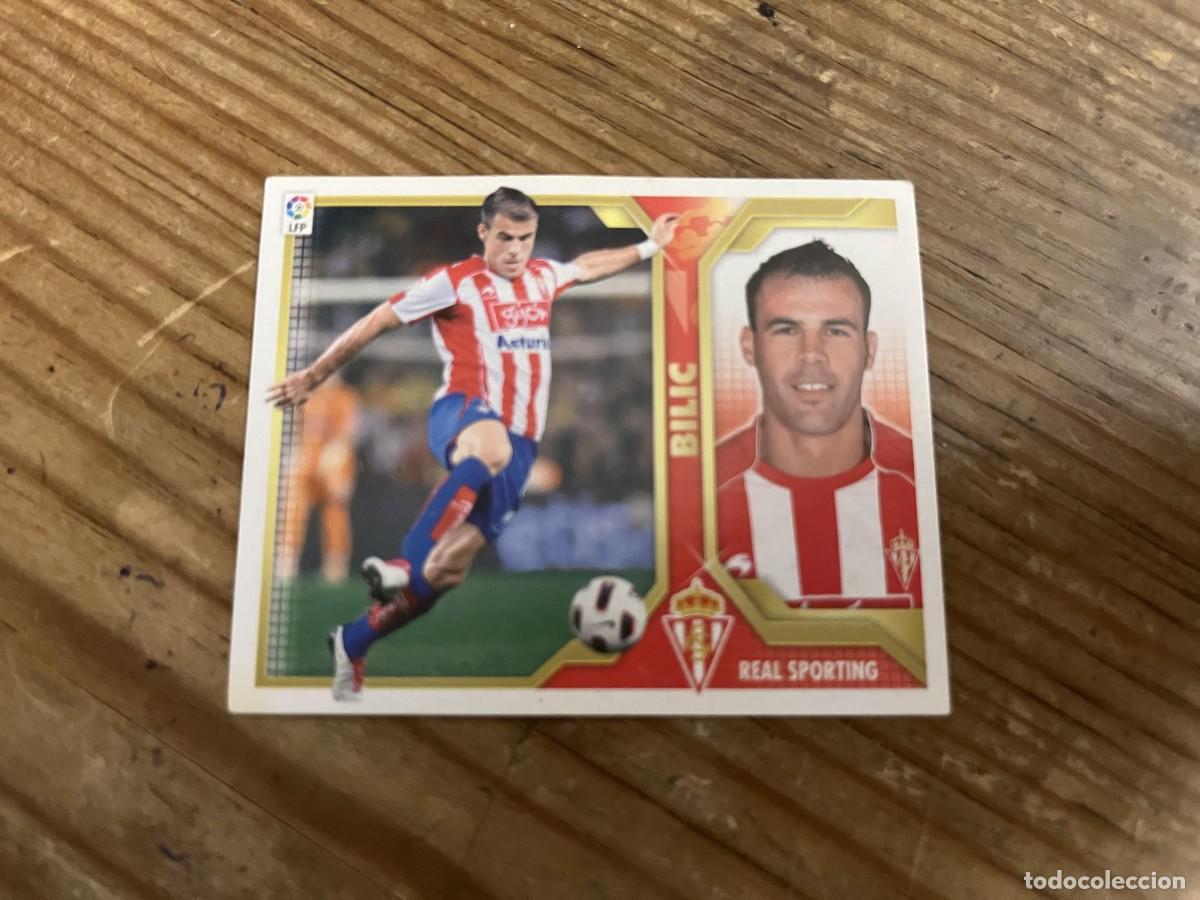 Cromos de F&uacute;tbol: CROMO SIN PEGAR NUNCA PEGADO ALBUM LIGA ESTE 11 12 2011 2012 SPORTING GIJON # 14B BILIC
