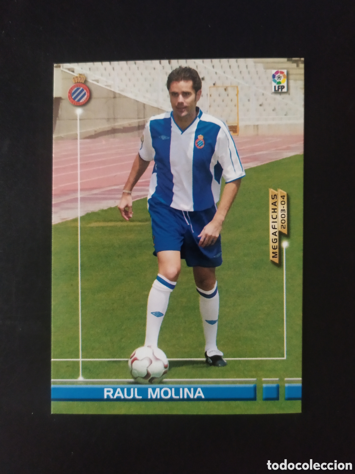 Cromos de Futebol: Megafichas 2003 2004 03 04 panini Ra&uacute;l Molina n&ordm; 142 Espanyol megacracks