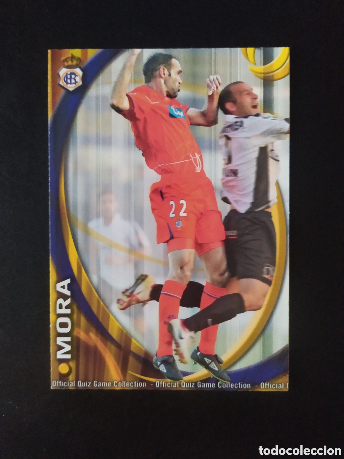 Cromos de Futebol: Mundicromo fichas Liga 2010 2011 10 11 Mora n&deg; 885 Recreativo Huelva