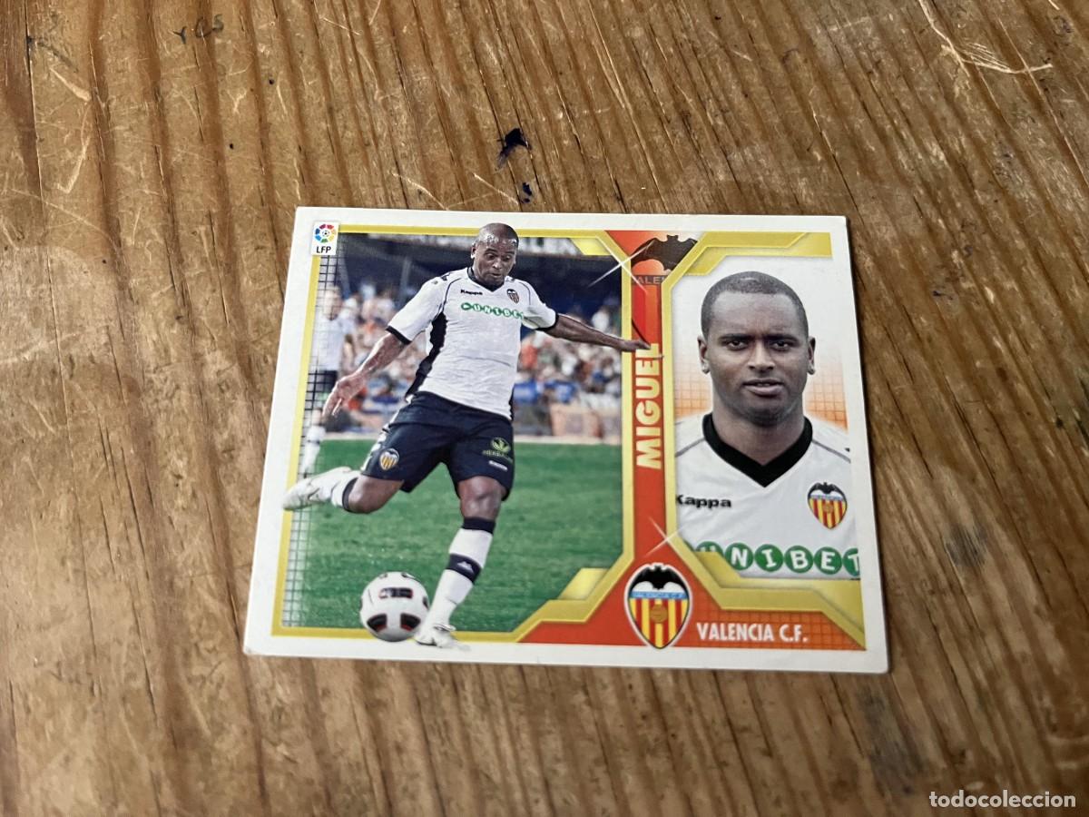 Figurine di Calcio: CROMO SIN PEGAR NUNCA PEGADO ALBUM LIGA ESTE 11 12 2011 2012 VALENCIA # 3B MIGUEL