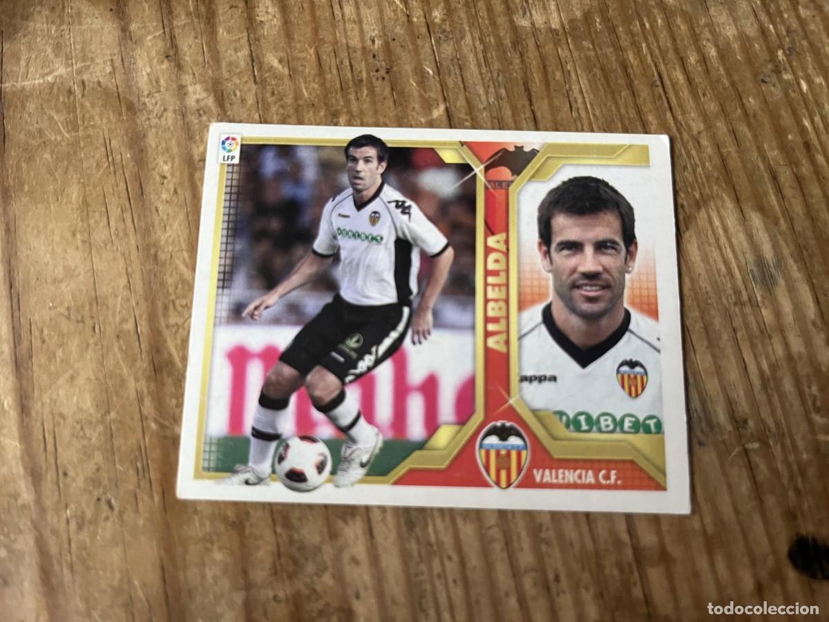 Cromos de F&uacute;tbol: CROMO SIN PEGAR NUNCA PEGADO ALBUM LIGA ESTE 11 12 2011 2012 VALENCIA # 8B ALBELDA