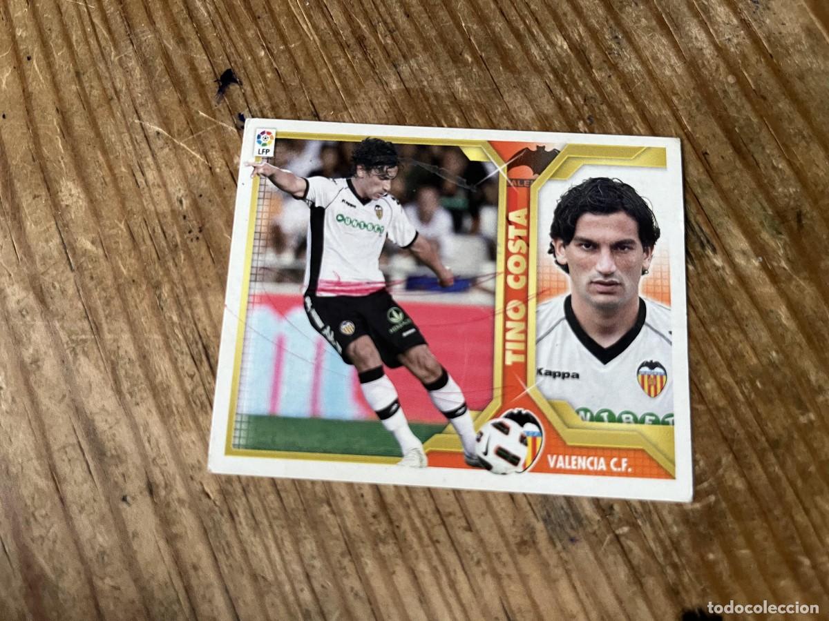 Figurine di Calcio: CROMO SIN PEGAR NUNCA PEGADO ALBUM LIGA ESTE 11 12 2011 2012 VALENCIA # 10 TINO COSTA