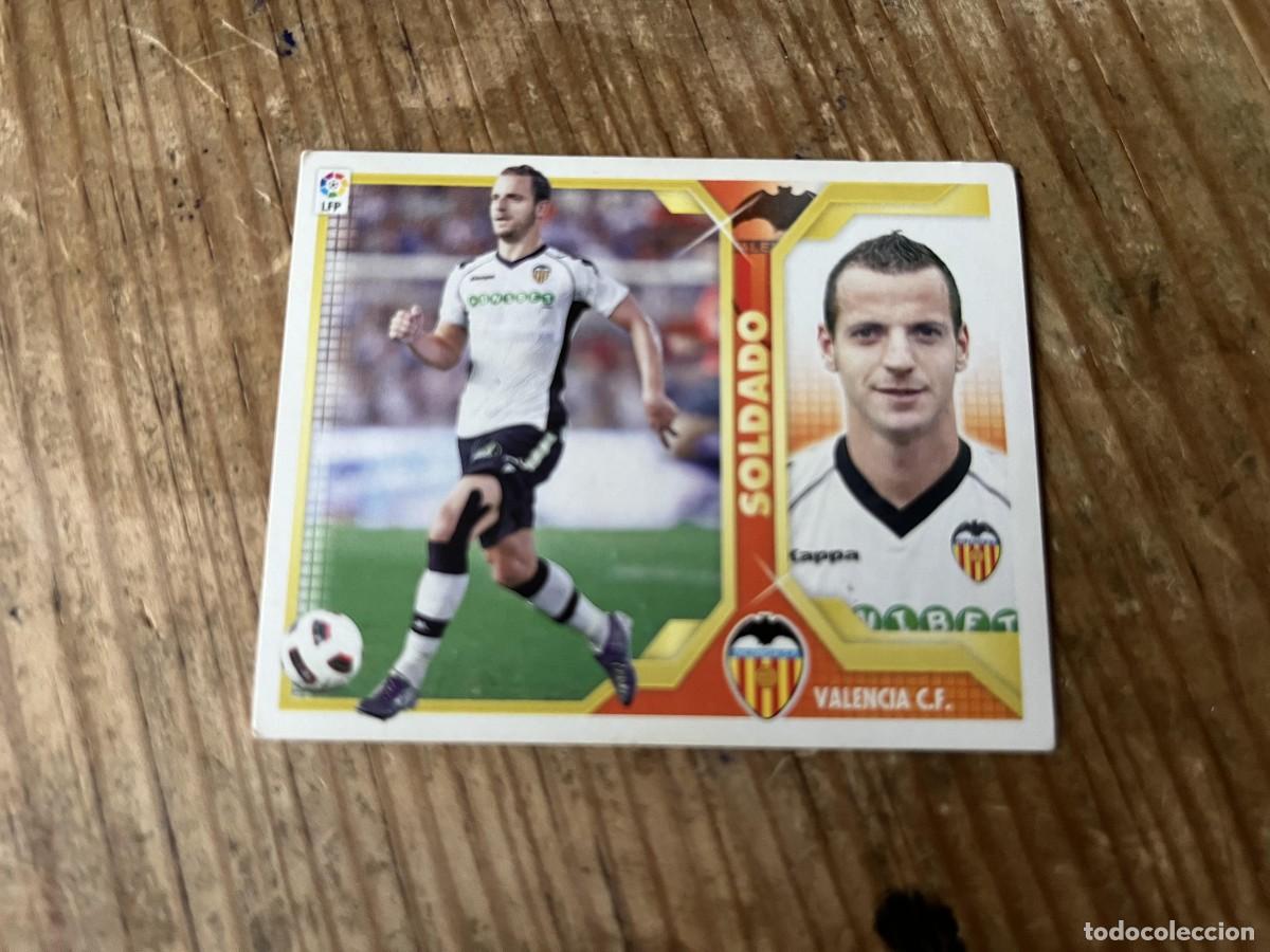 Fu&szlig;ball-Sticker: CROMO SIN PEGAR NUNCA PEGADO ALBUM LIGA ESTE 11 12 2011 2012 VALENCIA # 15 SOLDADO