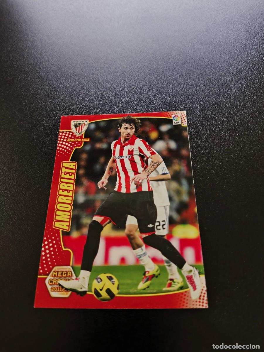 Fu&szlig;ball-Sticker: 6 AMOREBIETA ATHLETIC DE BILBAO MEGACRACKS PANINI ALBUM LIGA 2011 2012 11 12 NO ESTE