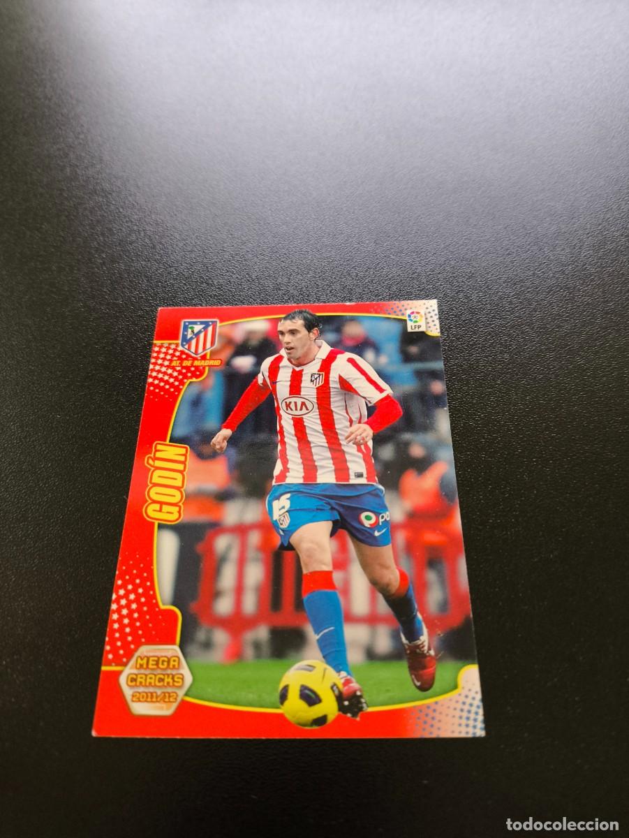 Cromos de f&uacute;tbol: 23 GODIN ATLETICO DE MADRID MEGACRACKS PANINI ALBUM LIGA 2011 2012 11 12 NO ESTE