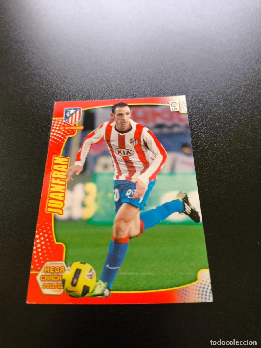 Cromos de f&uacute;tbol: 32 JUANFRAN ATLETICO DE MADRID MEGACRACKS PANINI ALBUM LIGA 2011 2012 11 12 NO ESTE