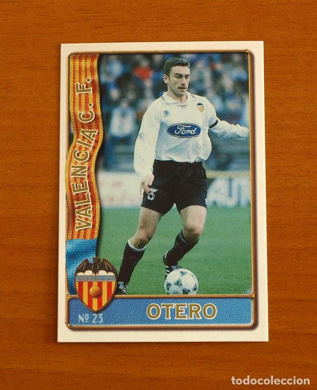 Fu&szlig;ball-Sticker: Valencia -N&ordm; 23 Otero -Mundicromo Las Fichas de la Liga de F&uacute;tbol 1996-1997-96-97