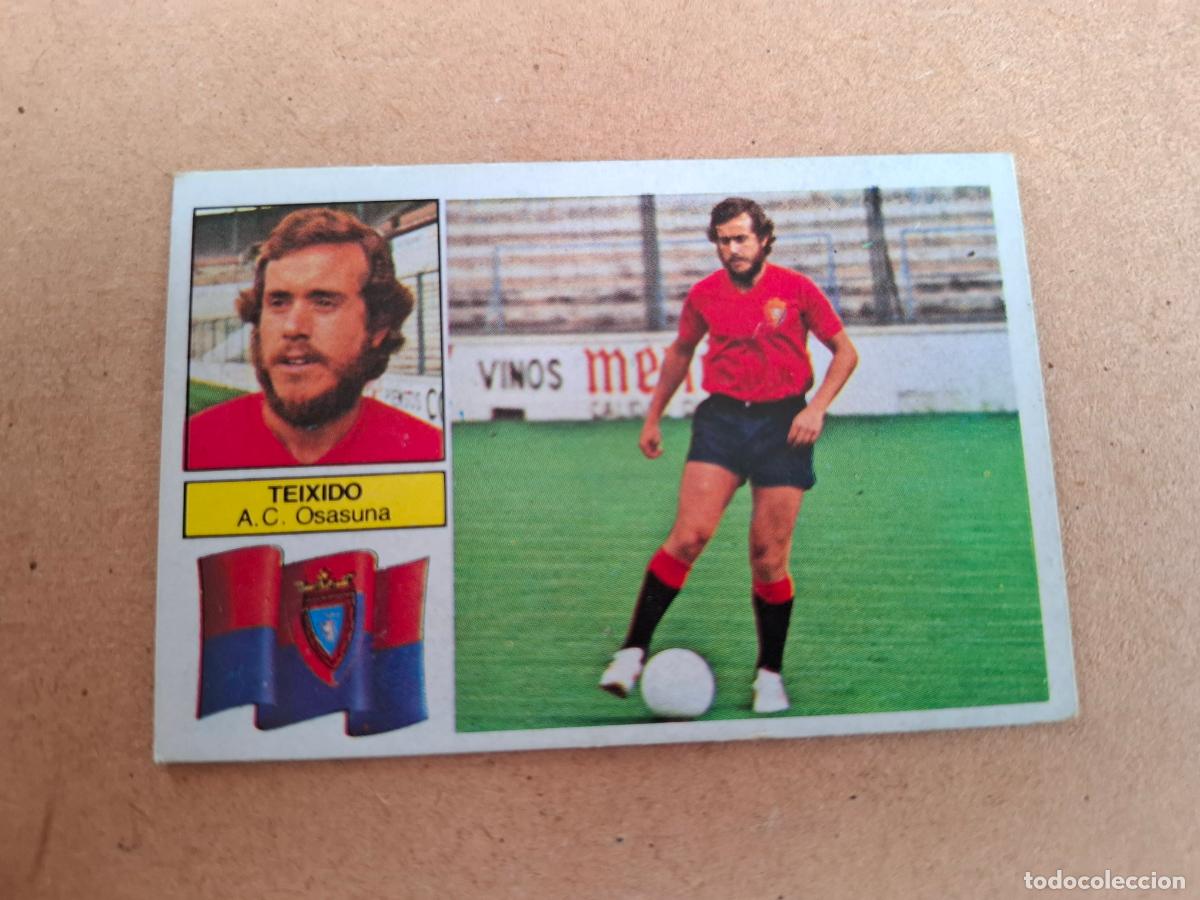 Cromos de Futebol: ESTE 82 83 1982 1983 - TEIXIDO ( COLOCA ) - C. AT. OSASUNA ( NUNCA PEGADO )