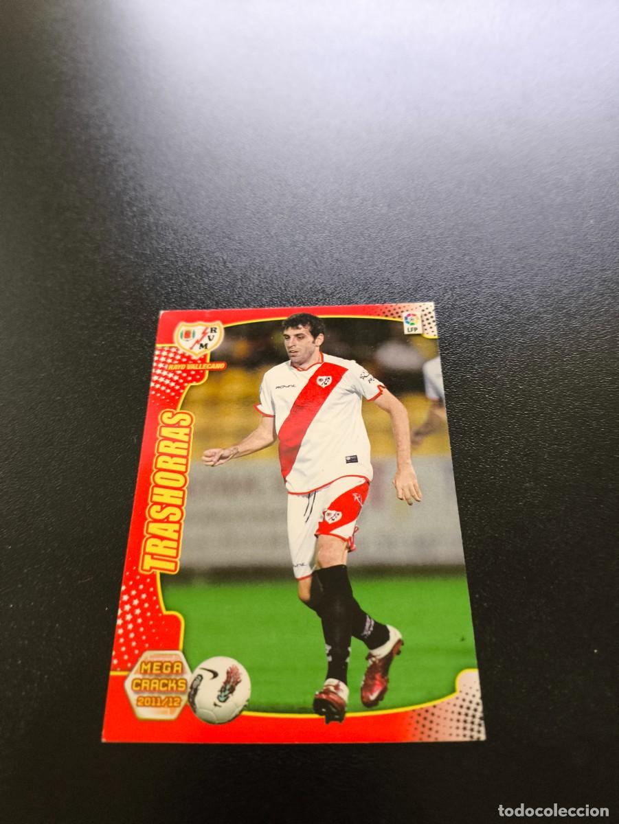 Cromos de F&uacute;tbol: 247 BIS TRASHORRAS RAYO VALLECANO MEGACRACKS PANINI ALBUM LIGA 2011 2012 11 12 NO ESTE