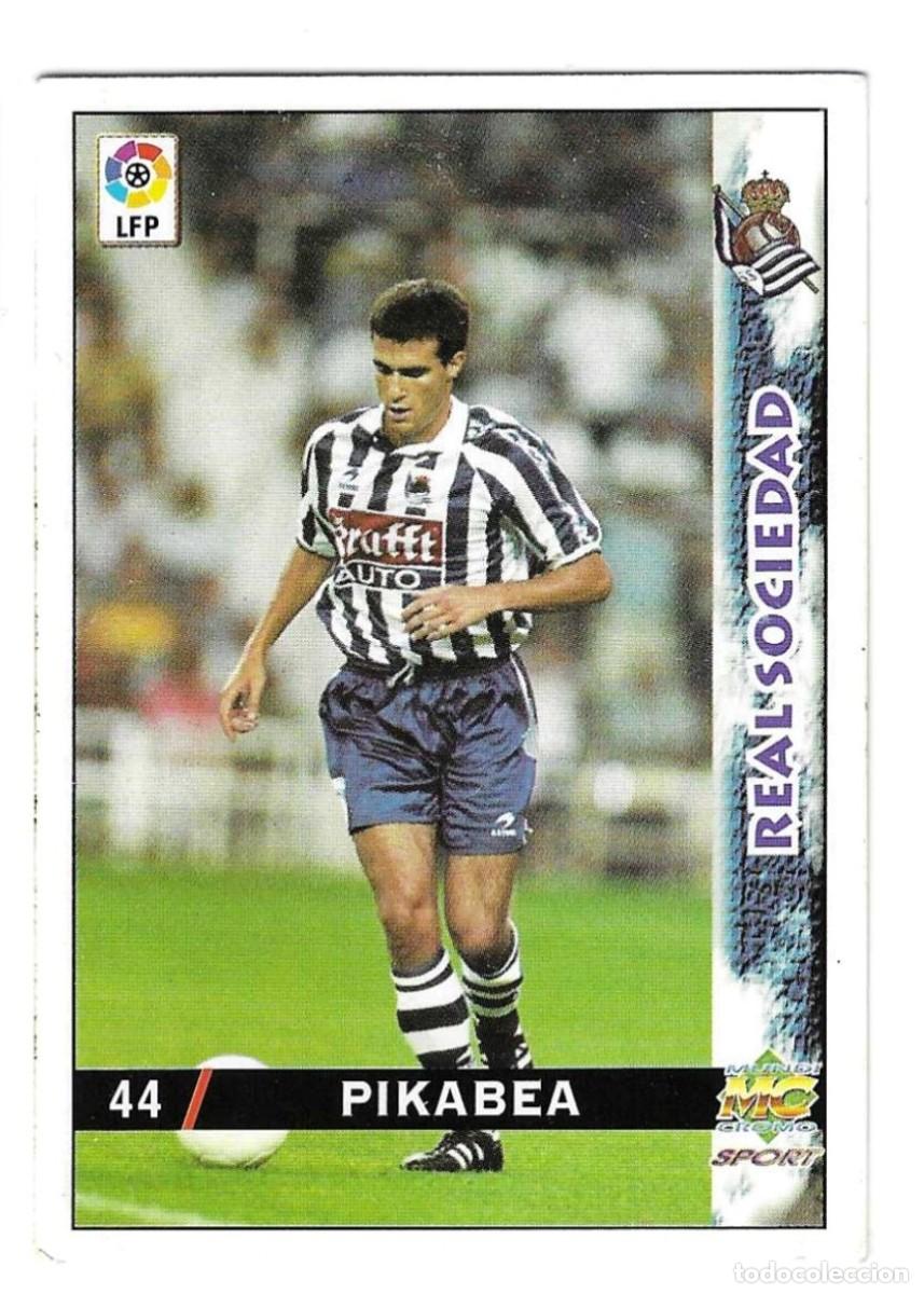 Cromos de Futebol: PIKABEA - REAL SOCIEDAD - LIGA 97-98 - 44 MUNDI CROMO