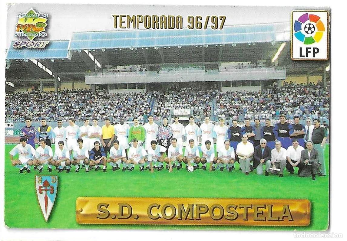 Cromos de Futebol: PLANTILLA COMPOSTELA - LIGA 96-97 - 163 MUNDI CROMO